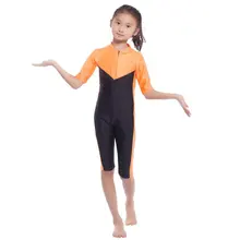 Мусульманские купальники для девочек, ислам ic, детские цельные купальники с короткими рукавами, арабский ислам, пляжная одежда, купальные костюмы для дайвинга