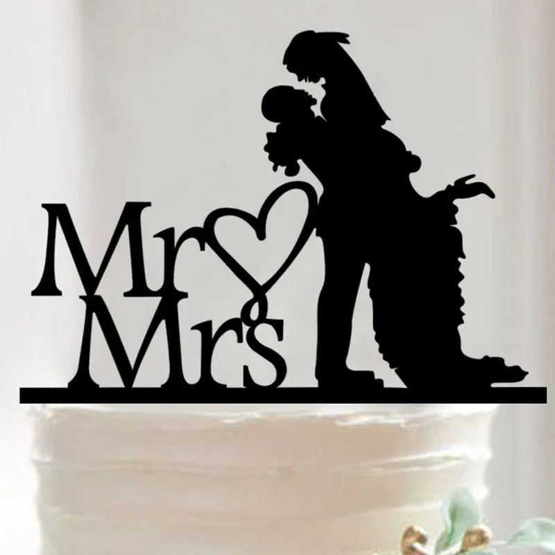 Buy Personalized Mr and Mrs Cake Toppers Buy Personalized Mr and Mrs Cake Toppers