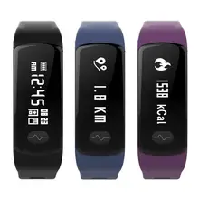 Vanpower Водонепроницаемый Bluetooth умный Браслет кровяное давление пульсометр активности фитнес-сна отслеживатель шагомер Smartband