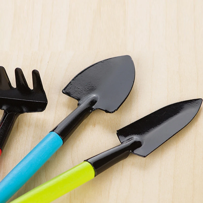 3 шт. Цветные Мини садовые инструменты Инструменты для домашнего садоводства инструменты для выращивания мелких лопаток Лопата инструмент