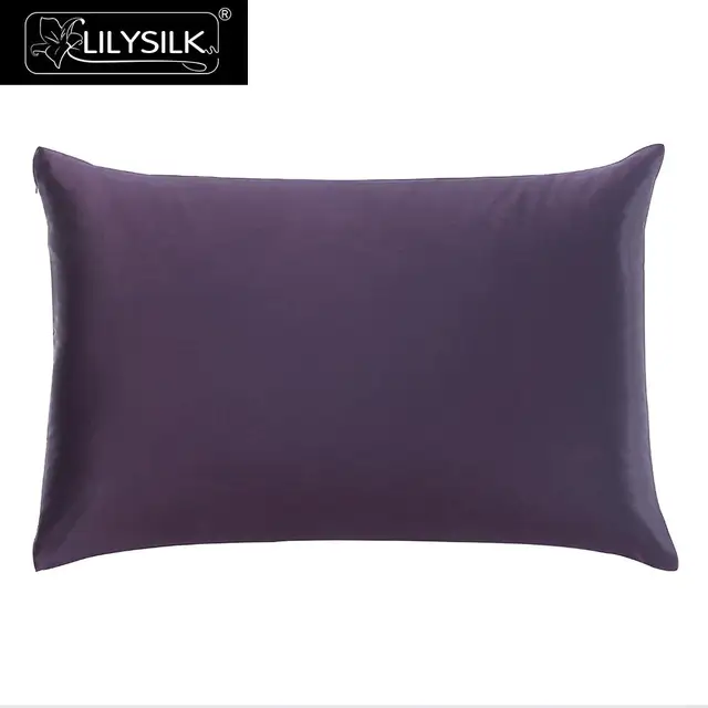 Lilysilk Pure 100 Silk Pillowcase 22 Momme With Hidden Zipper Terse