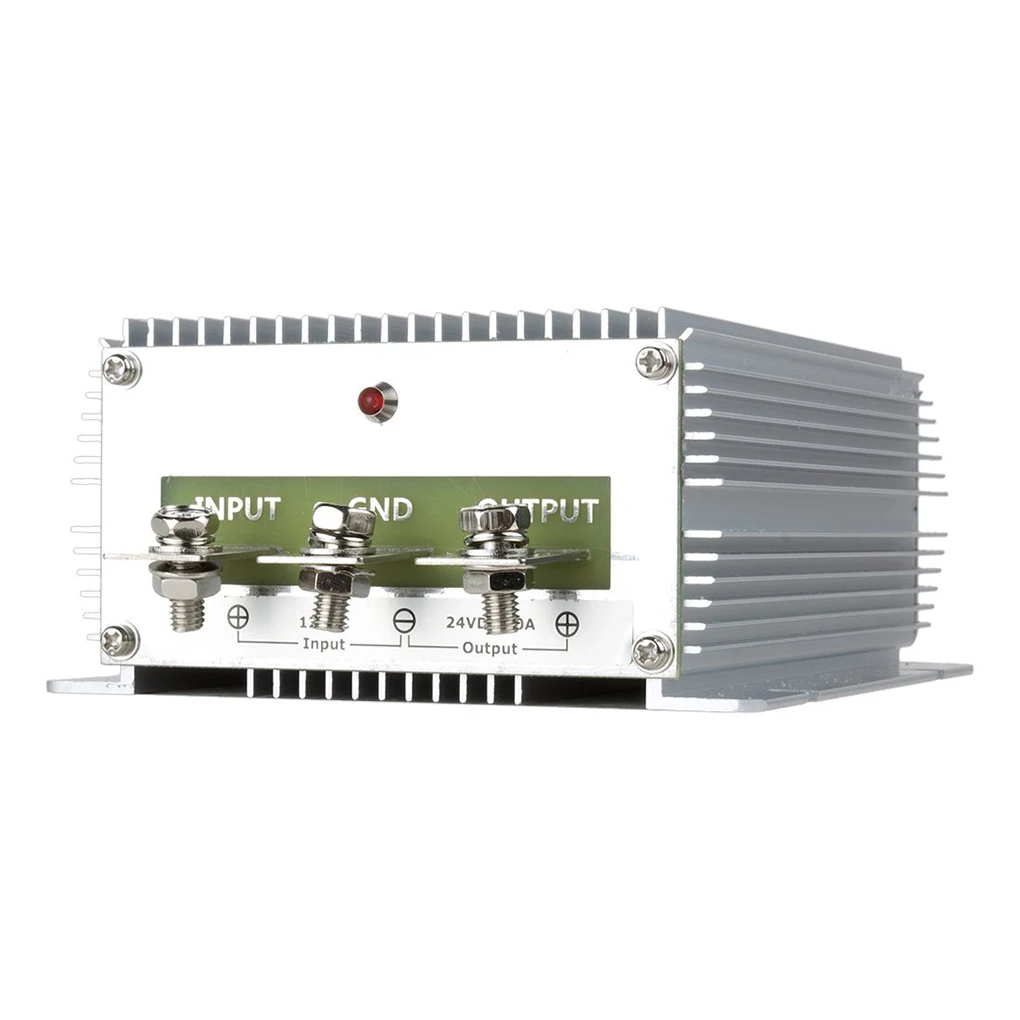 

Brand New Heavy-duty Voltage Converter Regulator DC 12V Step-up to DC 24V 25A 30A Car Truck Power Boost Transformer