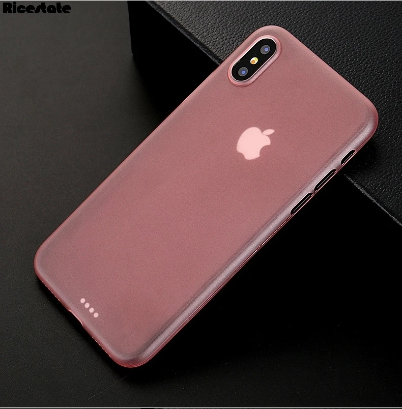 Для iphone X XS Xs MAX XR 0,3 мм Ультратонкий матовый пластиковый чехол-накладка для iphone 11 Pro Xr Xs Max 6 6s 7 8 Plus Модный чехол