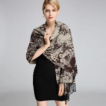 

Brushed Silk Scarf With Thick Winter Warm Comfortable Cashmere Skin Does Not Tie People Warm Shawl Collar
