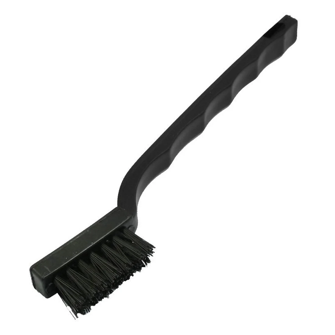 3 Pcs Black Plastic Grip Metal Wire Cleaning Brushes Setin Cleaning