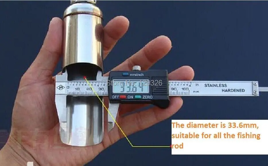 Светильник Siver, портативный крепкий держатель для удочки, подходит для всех удочек, рыболовные снасти из нержавеющей стали