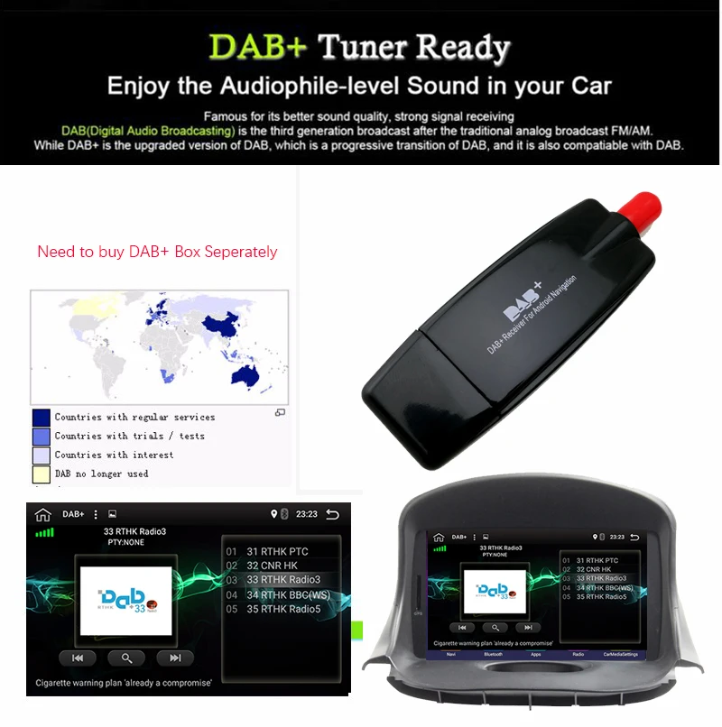 Perfect Android 9.0 Car DVD autoradio For peugeot 206 2007-2014 Auto Radio GPS Navigation Audio Video  WiFi 1GB RAM 12
