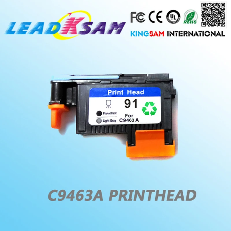 1pcs Photo Black//Light Gray C9463A for hp 91 for Z6100 Z6100P printhead hp91