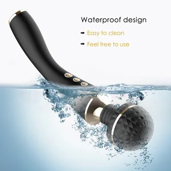 Multispeed Rechargeable AV Magic Wand Vibrator Sex Toys for Woman Sex Massage G Spot Vibrators for Women Adult Sex Machine Shop 6