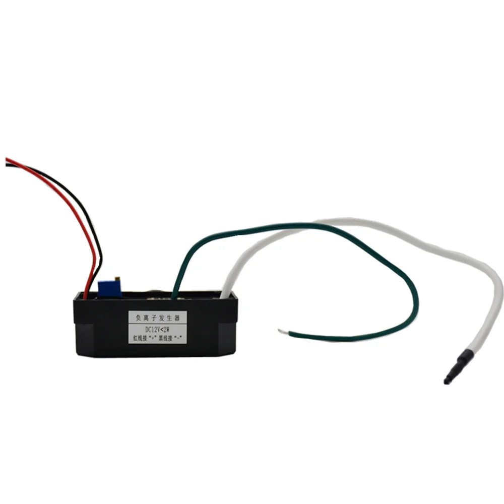 

12V Adjustable Negative Ion Generator Adjustable Negative Ion Air Purifier Accessories to Reduce PM2.5 Secondhand Smoke