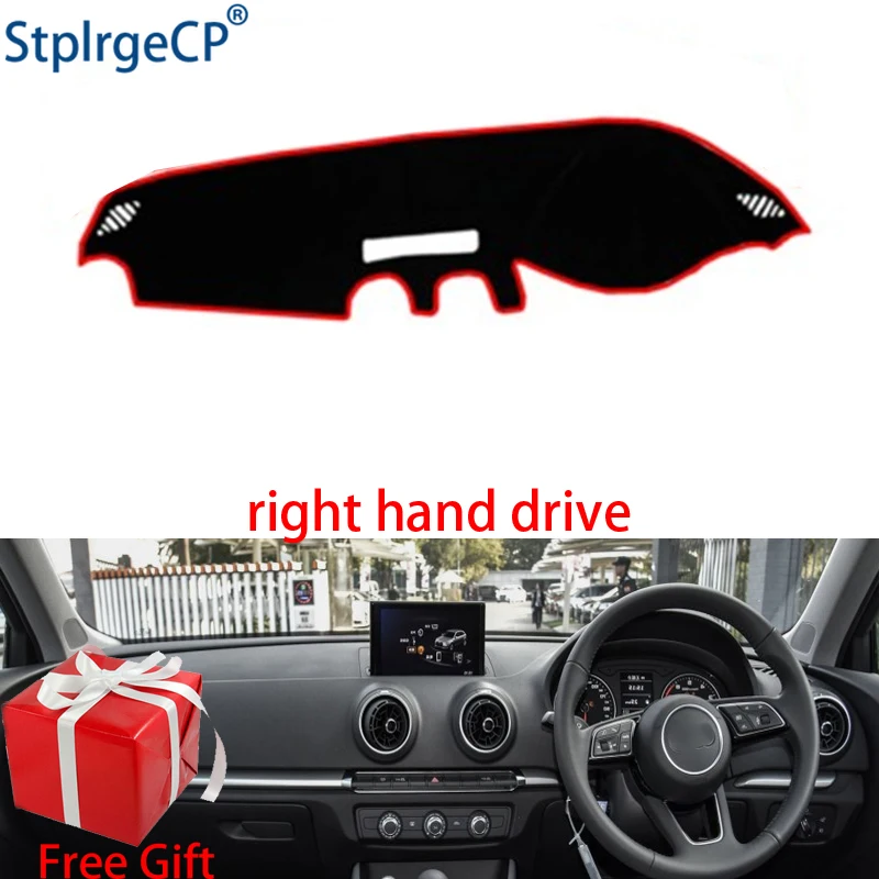 

Car Dashboard Cover Mat for AUDI A3 S3 2014 2015 2016-2019 Right Hand Drive Dashmat Pad Dash Mat Covers Dashboard Accessories