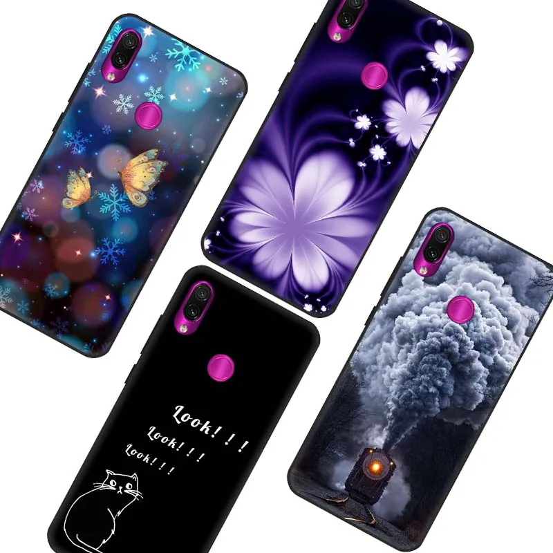

Cover 6.3 inch for xiaomi redmi note 7 Case ,High Quality Phone Black Back Cover Case for redmi note7 note7 pro Phone Case Cover
