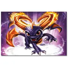 TAAWAA Spyro Game Art Silk Poster Print 14x21 16x24 inches Wall Art Decorative Painting for Living Room Decoration