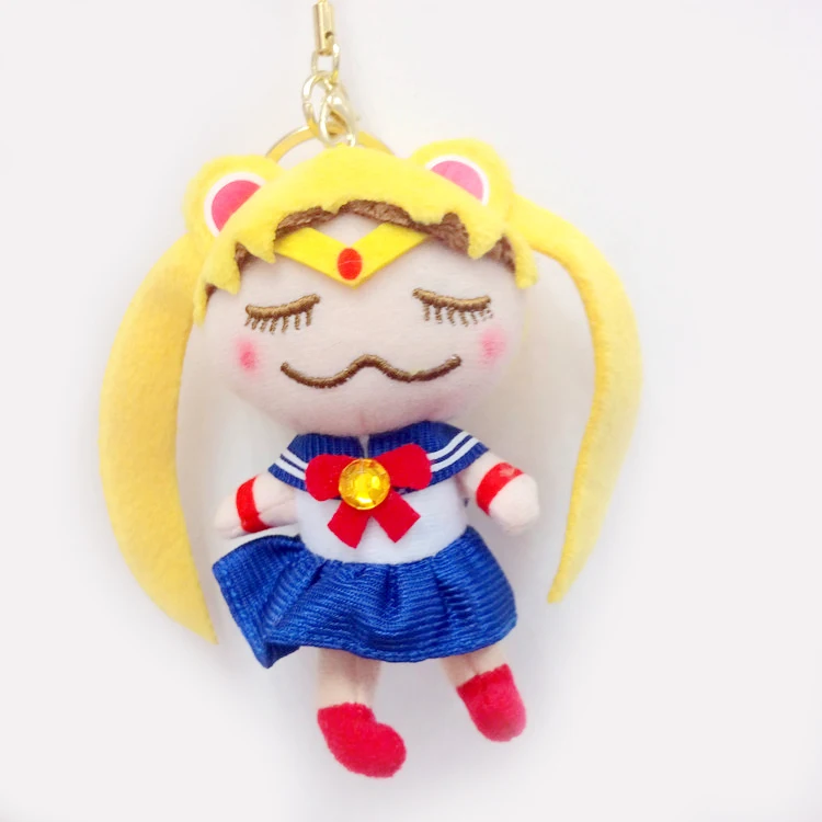 Сейлор Мун Кристалл Tsukino Усаги плюшевые куклы брелоки подвески Подвески мягкие