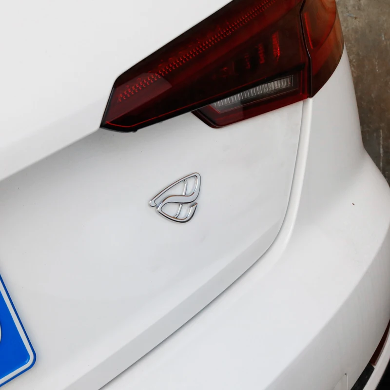  Noizzy Rotary Engine Standard Symbol Car 3D Metal Emblem Chrome Axela Badge Atenza Black Sticker Ta