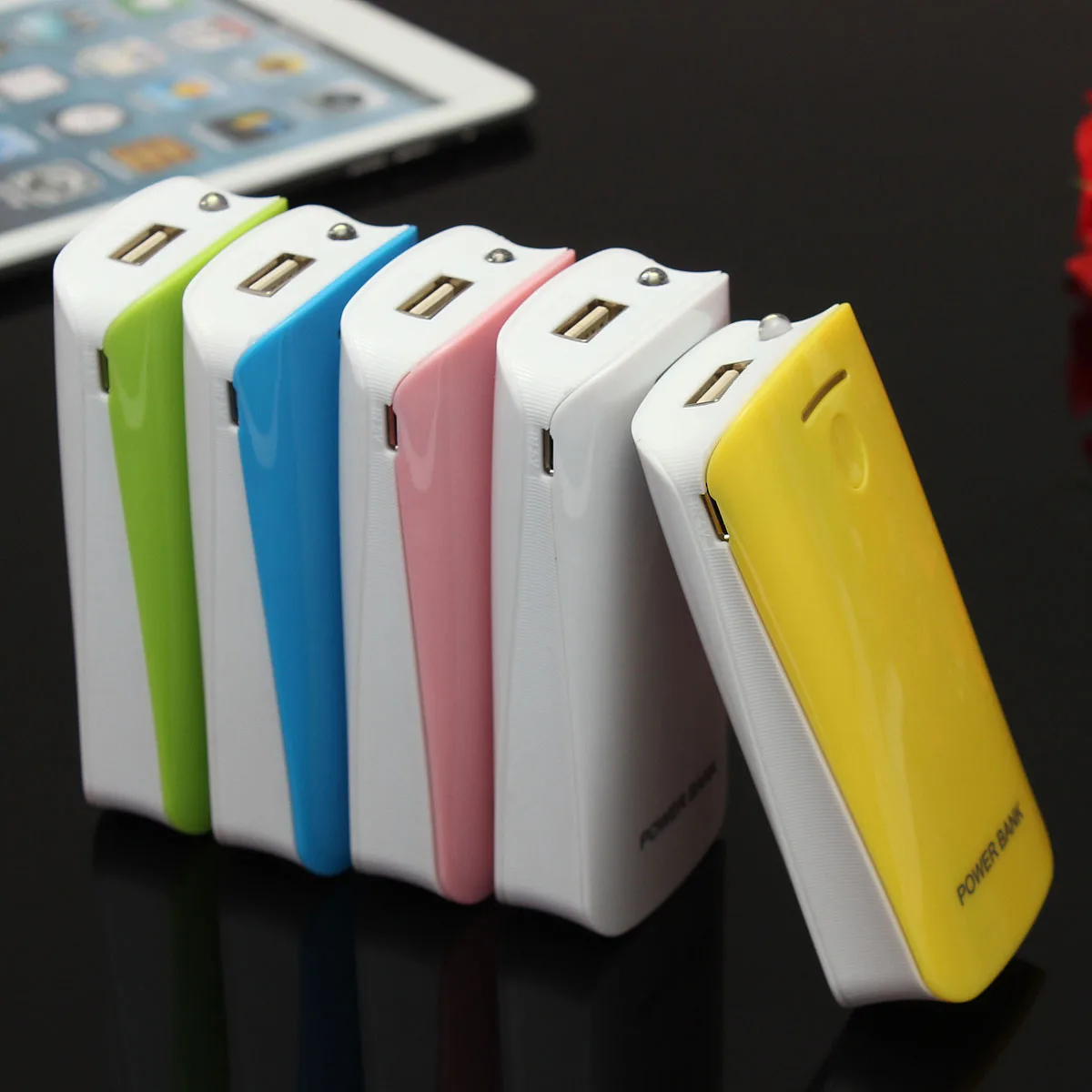 Portable LED USB Power Bank Box Case Kit DIY External Battery Charger Backup Shell 5V 5600 mah 2x18650 for all Mobile Cell Phone