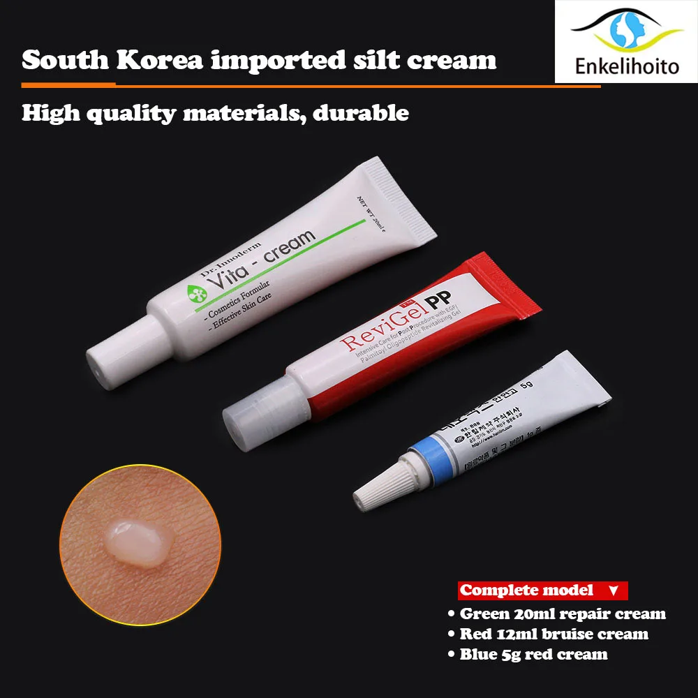 

After the bruising ointment double eyelid surgery, the indocyanine helps to eliminate the swelling and congestion