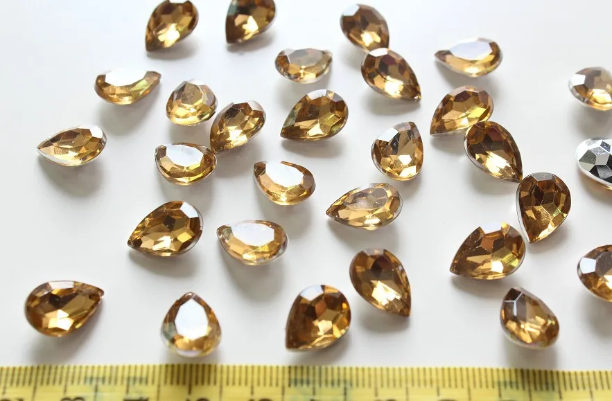 800 шт круглые блестящие акриловые стразы драгоценные камни-Разные цвета 8-16 мм смешанные размеры