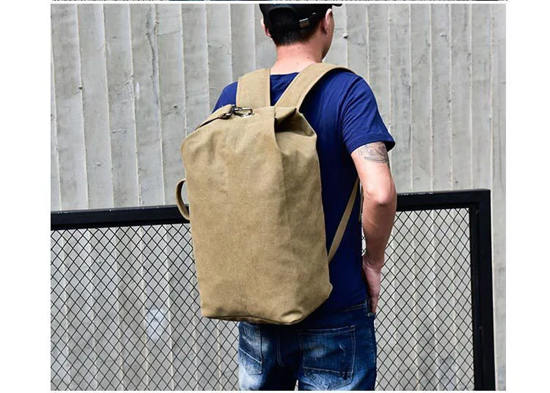 Travel backpack canvas mochila masculina bag fashion sac a dos homme High capacity mochilas Leisure bags motion bagpack Unisex