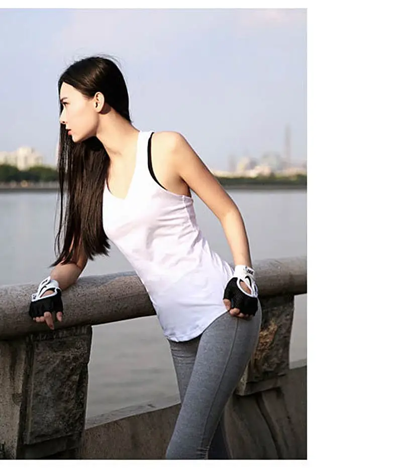 1 (38)Sport Shirt Women Running Sport T-shirt Gym Shirt Women Stitching Color Yoga Top Sports Bra Top Fitness Women Sport Bra 2018
