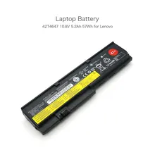 Genuine 10.8 v 5.2ah 57wh 42t4647 42t4537 laptop externo carregador de bateria para lenovo thinkpad x200 x200s series japão 6 células 47 +
