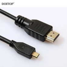 DOITOP HD 1080P Ultra High Speed Mini HDMI Male to HDMI Male 1 4v Cable Adapter