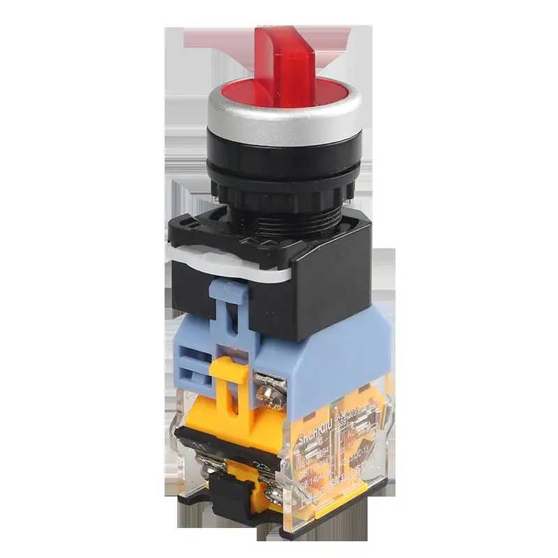 LA38 11XD/22 2/3 Positon поворотный нажимной Buton переключатель лампы AC220V DC24V|switch|switch plateswitch