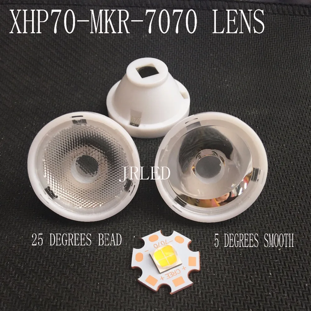 Cree XHP70 XHP-70 MK-R MKR MC-E MCE светодиодные линзы 5 до 25 градусов оптического класса PMMA светодиодные линзы 32X18 мм 10 шт./лот