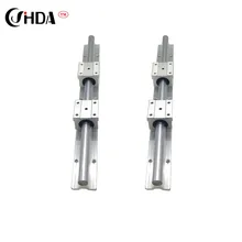 freight free 2 pcs SBR16 linear rail qualquer apoio comprimento rodada trilho de guia + 4 pcs SBR16UU bloco deslizante para cnc freight free 2 pcs SBR16 linear rail qualquer apoio comprimento rodada trilho de guia + 4 pcs SBR16UU bloco deslizante para cnc