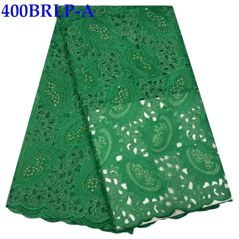 Стиль зеленый французский чистая кружевная ткань Африканский Тюль органза кружевная ткань высокого качества африканская кружевная ткань с бисером MCX02 - Цвет: As picture