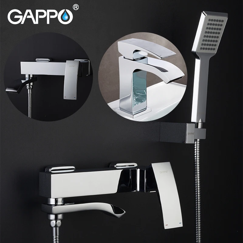 GAPPO Смесители для ванны хромированные смесители для ванны смеситель раковины кран для раковины GAPPO Смесители для ванны хромированные смесители для ванны смеситель раковины кран для раковины