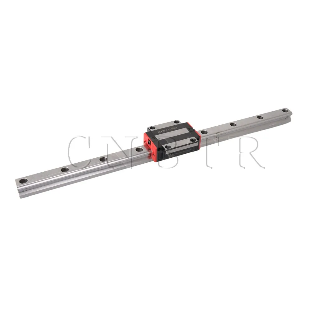 

CNBTR 500mm Length HG25 Linear Rail Guide with 47mm Width HGW25CC Carriage Block for 3D Printer and Linear Motion