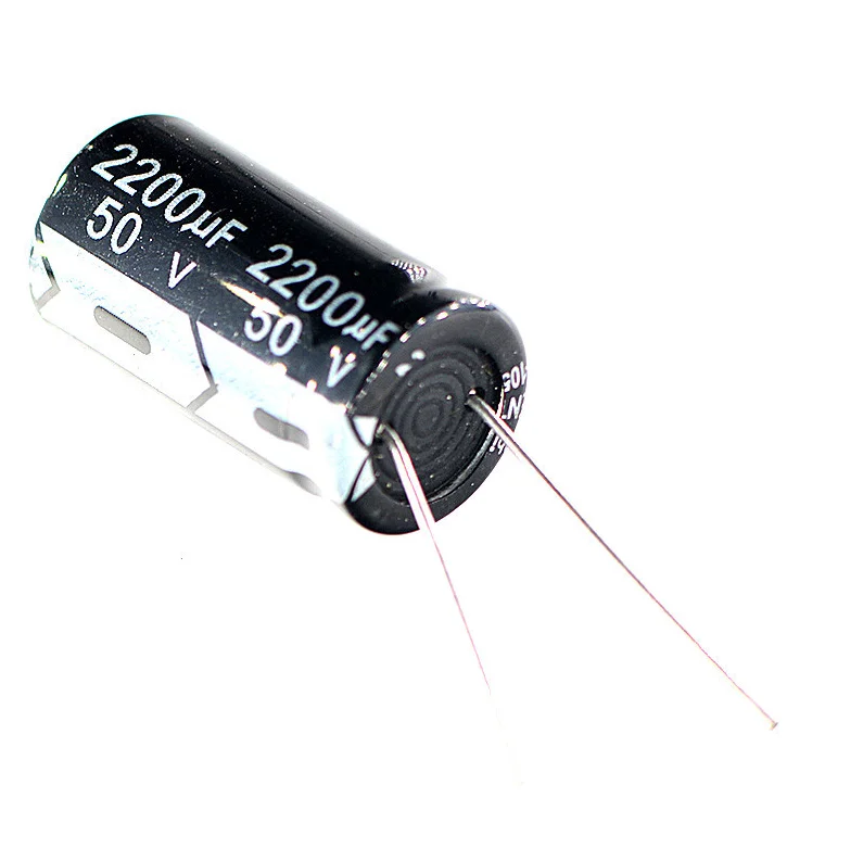 10PCS Electrolytic Capacitor 50V/2200uF Volume 16*25 Inline High