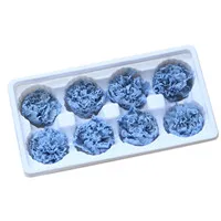 8 шт. 4-5 см Высокое качество сухой Натуральный Свежий консервированный Гвоздика цветок подарок на день матери цветок 24 цвета - Color: Gray-blue