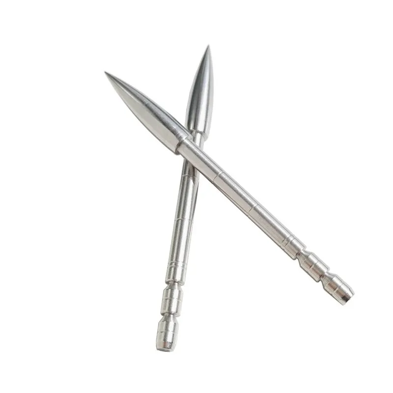 50pcs Archery Insert Arrowhead 100/120/150 Gr ID 4.2 mm Insert Arrowhead Target Point Broadhead Arrow Shaft Hunting Accessory