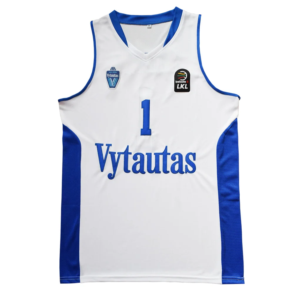 MM MASMIG LaMelo Ball #1 LiAngelo Ball #3 Lithuania Vytautas Basketball Jersey Stitched White Limited Edition
