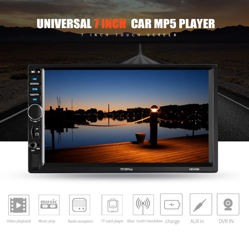 AOSHIKE 2 Din Universal 6 дюйма Автомобильный MP5 зарядное устройство для автомобиля с Bluetooth