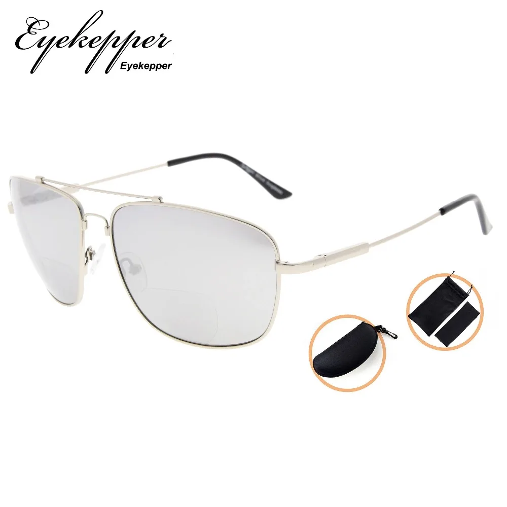 SG1801 Eyekepper памяти двухфокусные солнцезащитные очки гибкие Титан солнцезащитные очки для чтения