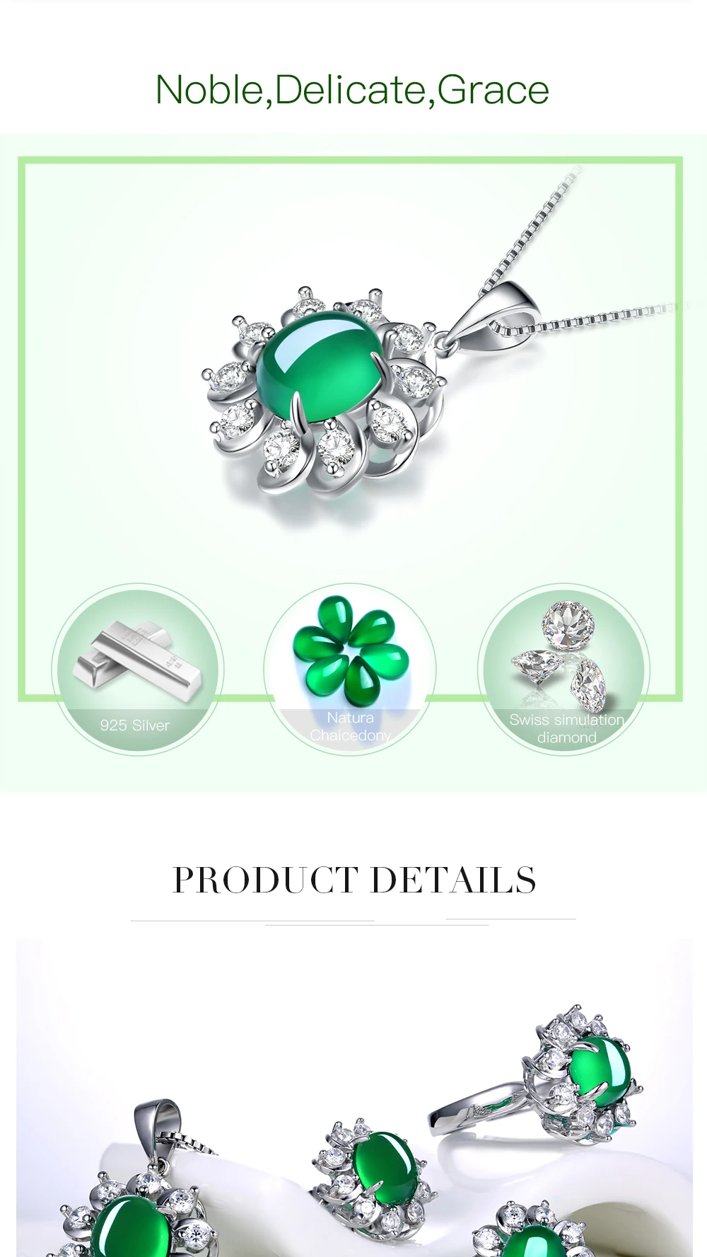 Chalcedony Pendant 4