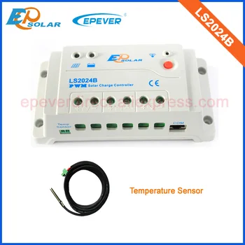 

Portable micro home use solar system controller LS2024B with tempreature sensor 12v 24v auto work
