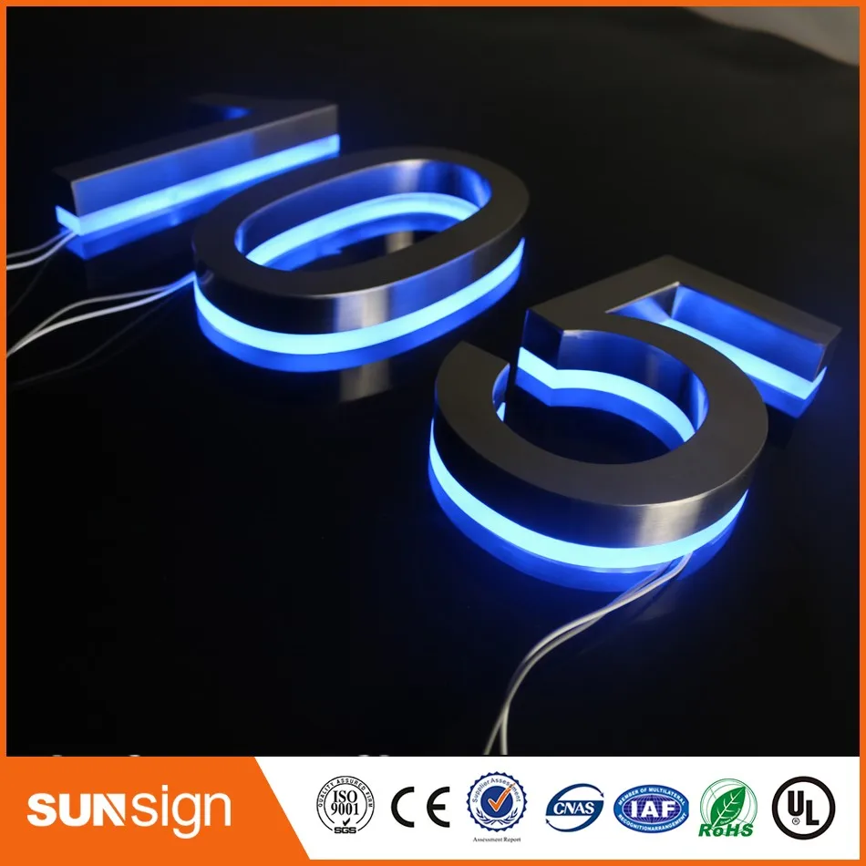 Best Buy Beautiful Entrance Gate Accessories Led House Numbers And