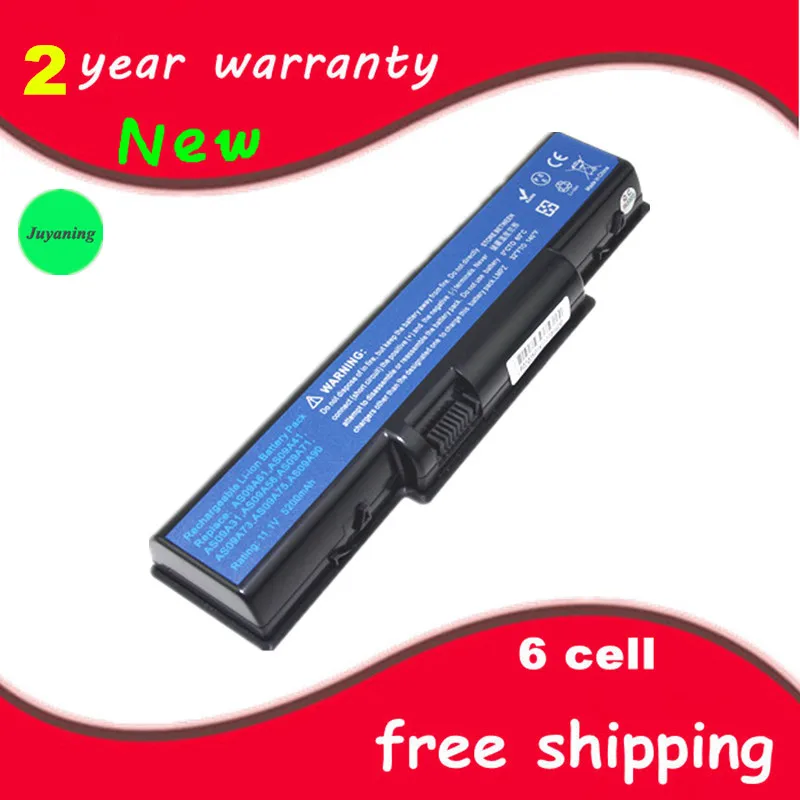 Аккумулятор Juyaning для ноутбука Acer Aspire 5516 5517 5532 5732z 4732Z AS09A31 AS09A41 AS09A56 AS09A61|battery for acer