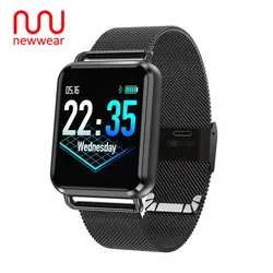 Newwear Q3 Smartwatch Для мужчин Для женщин динамический крови кислородом Давление шагомер сердечного ритма сна приложение Custom Dial Смарт-часы