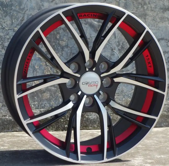 

15 Inch 15x7.0 4x100 4x114.3 Car Alloy Wheel Rims