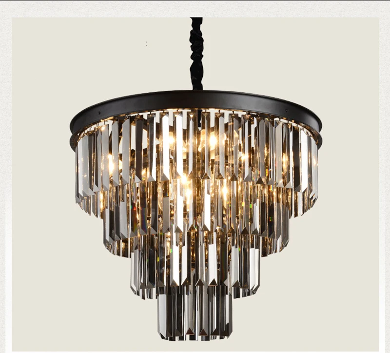 Large crystal chandelier Luxury Lustres crystal light Fashion chandelier lighting fixture chandeliers Lighting For foyer home (1)