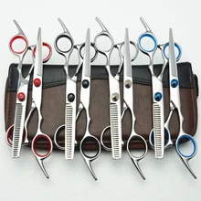1001C 6 ''заказной бренд 1 пара 2 шт ножницы для резки+ филировочные ножницы высшего класса Парикмахерские ножницы парикмахерские ножницы