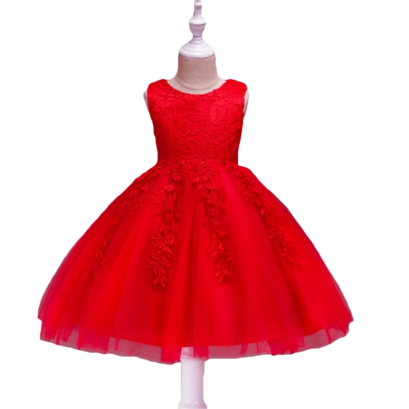 2019 Flower Girl Dress For Wedding Baby 3-10years Birthday Outfits Children's Girls First Communion Dresses Kids Party Wear 2019 Flower Girl Dress For Wedding Baby 3-10years Birthday Outfits Children's Girls First Communion Dresses Kids Party Wear