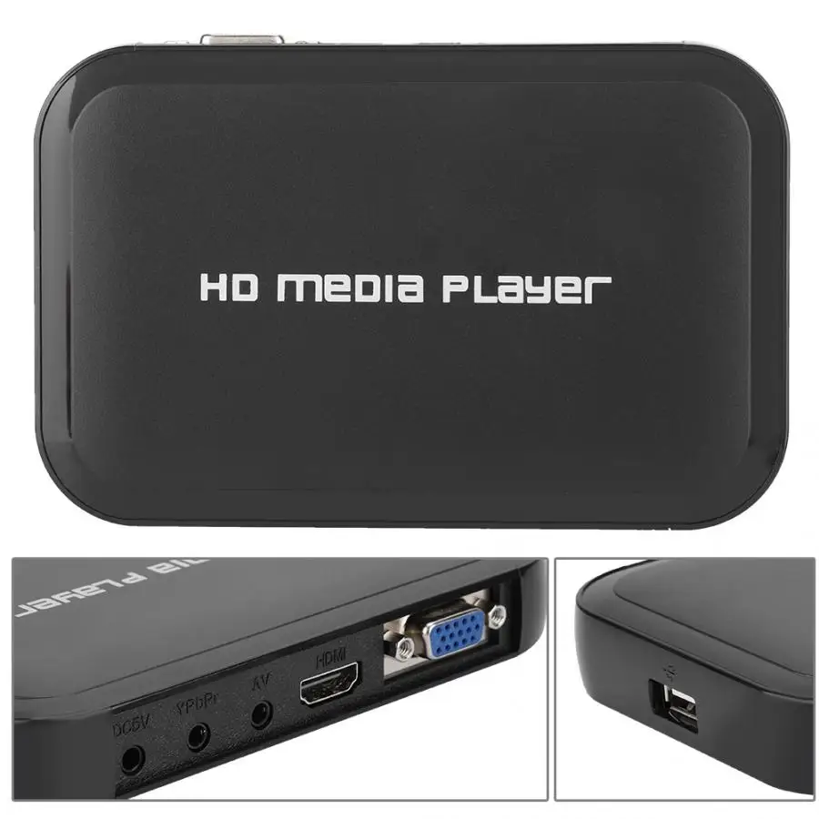 Домашний кинотеатр проигрыватель мультимедиа 1080P Mini HDMI мультимедийный M3 HD