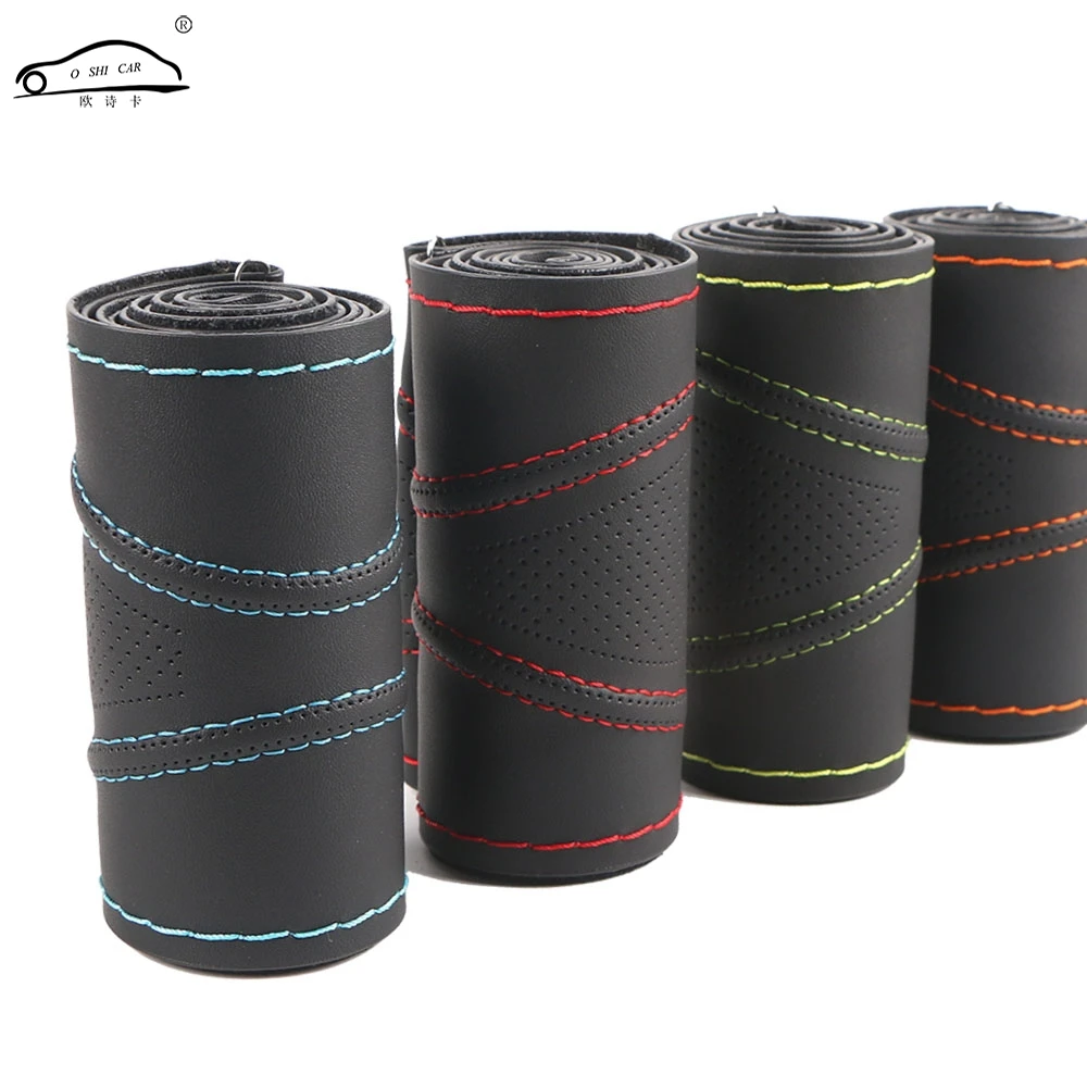 Super anti-wear Car Steering Wheel Covers/Universal 38cm Three-dimensional Breathable Anti-slip steering-Wheel Sleeve Protector Super anti-wear Car Steering Wheel Covers/Universal 38cm Three-dimensional Breathable Anti-slip steering-Wheel Sleeve Protector