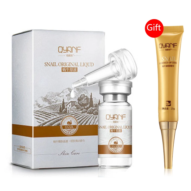 

Anti-Aging Face Cream With Extract Of Snail Cream Moisturizing Dark Circle Remover Snail Eye Essence Eye Cream Buy 1 Get 1 Gift